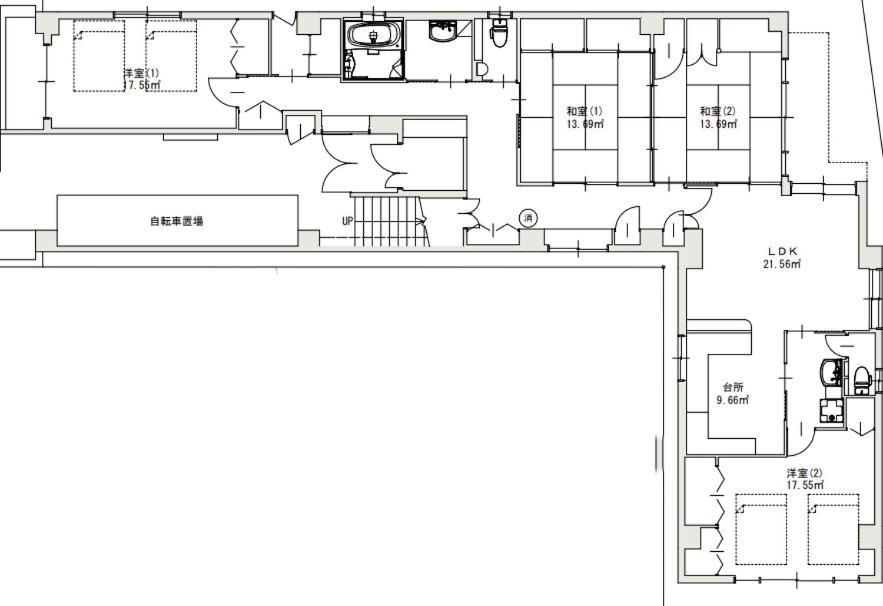 Guest House Flora Otemachi/フローラ大手町 广岛 外观 照片